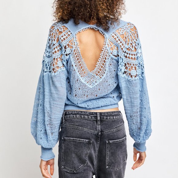 NWT Free People Before You Go Pullover / Rain - Picture 1 of 6
